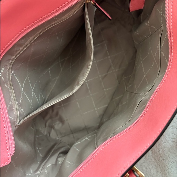 Michael Kors Leather Coral Pink Shoulder bag - Large size - Picture 3 of 5